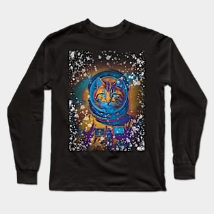 Astronaut cat Long Sleeve T-Shirt